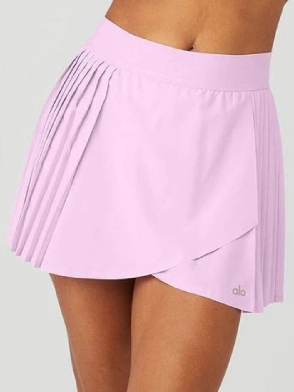 Alo Yoga Aces Tennis Skirt - Sugarplum Pink - Size Small